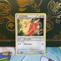 Clefable 1/95 Pokemon HGSS Call Of Legends Holo Rare NM-LP - Image 1