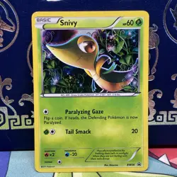 Pokemon 2011 Black Star Promo Holo Snivy BW06 NM - Image 1
