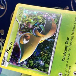 Pokemon 2011 Black Star Promo Holo Snivy BW06 NM - Image 3