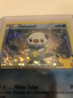 OSHAWOTT Holo Celebrations McDonald's Promo 25th Anniversary Pokemon 21/25 Mint - Image 3