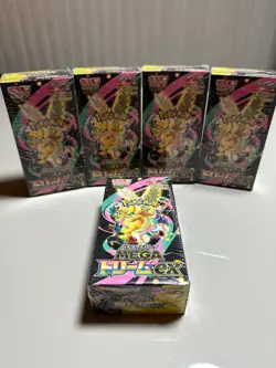 5x Pokemon Mega Dream EX Japanese Booster Box M2a US SELLER (FACTORY SEALED) - Image 1