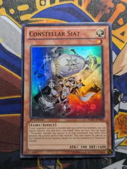 Constellar Siat HA07-EN041 Super Rare 1st Edition YuGiOh TCG Card - Image 1