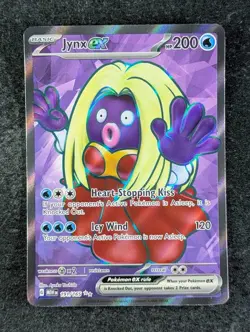 2023 Pokemon JYNX EX #191/165 Scarlet & Violet 151 Ultra Rare Holo English - Image 1