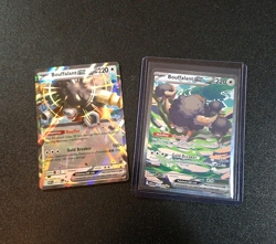 Pokemon TCG S&V White Flare BOUFFALANT EX SIR Special Illustration Card 170/086 - Image 1