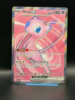 Pokemon TCG Mew EX 193/165 Scarlet & Violet 151 Ultra Rare English NM - Image 1