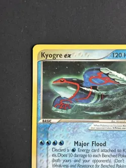 Pokemon Kyogre ex 001 Nintendo Black Star Promo NM/LP - Image 4