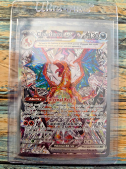 2023 Pokemon SV Obsidian Flames OBF EN Charizard ex #223/197 - Image 1