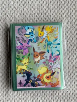 Pokemon Prismatic Evolutions Super Premium Collection Sleeves Sealed New - Image 1