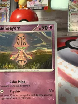 Beheeyem (Master Ball Pattern) 041/086 - SV: Black Bolt Pokemon Holo NM - Image 5
