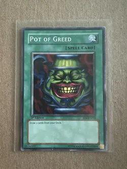Pot of Greed SD4-EN018 Structure Deck: Fury from the Deep 1st Edition - Image 1
