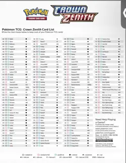 Pokemon Crown Zenith Cards Singles - Pick From Card Set To Complete Your Set! - Image 2