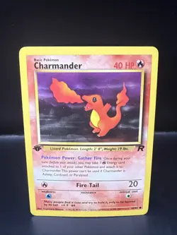Pokemon TCG Charmander Team Rocket 1st Edition 50/82 Common Vintage WOTC C - Image 2
