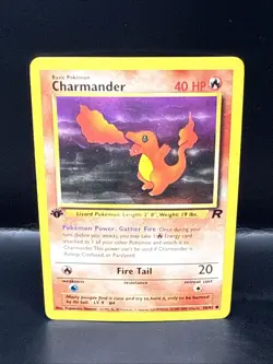 Pokemon TCG Charmander Team Rocket 1st Edition 50/82 Common Vintage WOTC F - Image 2