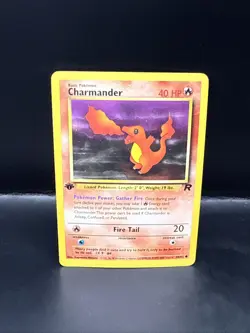 Pokemon TCG Charmander Team Rocket 1st Edition 50/82 Common Vintage WOTC H - Image 3