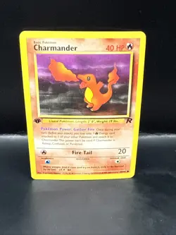 Pokemon TCG Charmander Team Rocket 1st Edition 50/82 Common Vintage WOTC B - Image 2