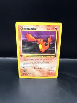 Pokemon TCG Charmander Team Rocket 1st Edition 50/82 Common Vintage WOTC I - Image 2