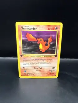 Pokemon TCG Charmander Team Rocket 1st Edition 50/82 Common Vintage WOTC I - Image 3