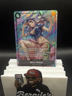 Nico Robin (Alt Art) OP12-087 SR Legacy of the Master ONE PIECE TCG English - Image 1