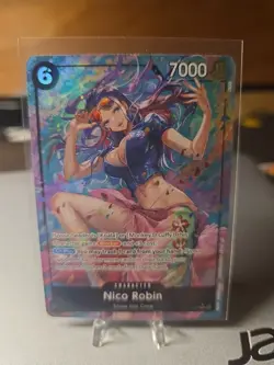 Nico Robin OP12-087 Alternate Art SR* English One Piece TCG Legacy Of The Master - Image 1