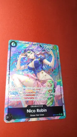 Nico Robin OP12-087 Alternate Art (English) One Piece TCG Legacy Of The Master - Image 1