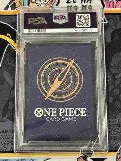 One Piece TCG Nico Robin OP12-087 Super Rare Legacy of The Master En PSA 10 GM - Image 2