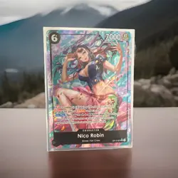 Nico Robin (Alt Art) OP12-087 SR Legacy of the Master ONE PIECE TCG English - Image 1