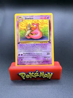 Pokemon TCG Slowbro Fossil 1st Edition Uncommon Card 43/62 NM/LP - Image 1