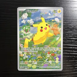 Pikachu 088 Sv: Scarlet & Violet Promo Cards Illustrator Rare Holo - Image 1