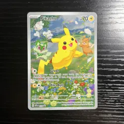 Pikachu 088 Sv: Scarlet & Violet Promo Cards Illustrator Rare Holo (b) - Image 1