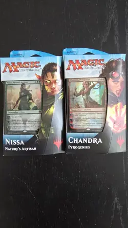 Factory Sealed - MTG Kaladesh Planeswalker Deck Set: Chandra And Nissa - Image 1