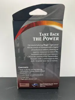 Aether Revolt Planeswalker Deck Tezzeret, Master of Metal (ENGLISH) NEW - Image 2