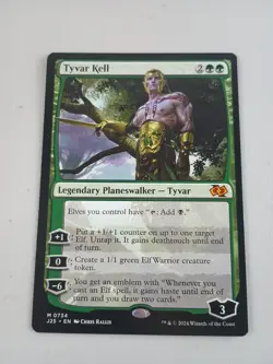 MTG Tyvar Kell M Foundations Jumpstart 734 Planeswalker NM - Image 1