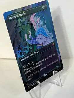 Devoted Druid ** FOIL BORDERLESS ** Special Guest: Lorwyn Eclipsed - NM MTG - Image 4