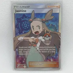 Pokemon Jasmine Team Up Trainer Full Art Ultra Rare Holo Card 177/181 - Image 1