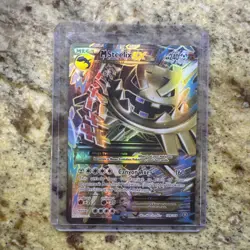 2016 Pokemon M Steelix EX (Full Art) 109/114 XY - Steam Siege Holo Near Mint! - Image 1