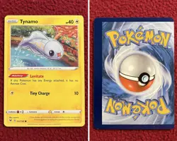 Pokemon Miscut Error Inverted Back Tynamo Vivid Voltage 057/185 NM/MT - Image 1