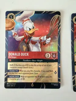 Disney Lorcana Festival of the Arts Stitch Rapunzel Donald Duck EPCOT Promo Set - Image 3