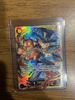 One Piece Sabo OP07-118 Secret Rare 500 Years in the Future SEC - Image 1