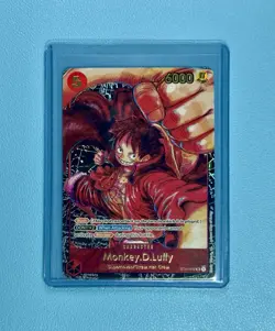 One Piece TCG Monkey D Luffy SR Alt Art Awakening of New Era ST01-012 Mint NM - Image 3