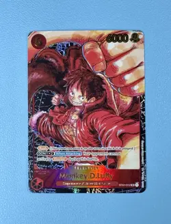 One Piece TCG Monkey D Luffy SR Alt Art Awakening of New Era ST01-012 Mint NM - Image 5