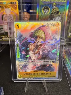 Donquixote Rosinante Alt Art OP12-108English R Legacy Master One Piece - Image 1
