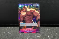 Charlotte Katakuri OP11-067 SR Alt Art AA A Fist of Divine Speed English Foil - Image 1