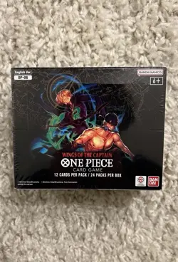 One Piece TCG OP06 Wings Of The Captain Booster Box Sealed English - Image 1