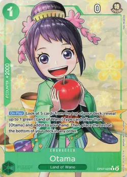 ONE PIECE Otama (Parallel Alt Art R 500 Years in the Future #OP07-022 NM - Image 1
