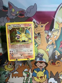 1999 Pokemon TCG Charizard Base Set Holo Rare Card - Image 1