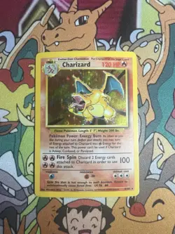 1999 Pokemon TCG Charizard Base Set Holo Rare Card - Image 2