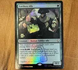 Earthen Ally [Prerelease] R 0177, NM Foil Promo, MTG Avatar: The Last Airbender - Image 1
