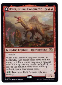 MTG Etali, Primal Conqueror Etali, Primal Sickness March of the Machine (MOM) - Image 1