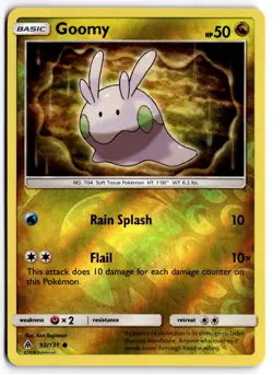 Pokemon TCG Goomy 92/131 Sm-Forbidden Light Reverse Holo - Image 1