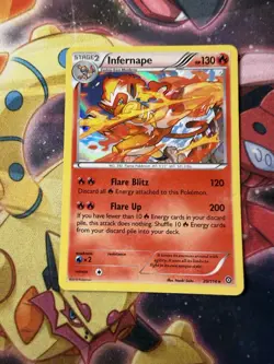 Infernape 20/114 2016 XY Steam Siege Pokemon Card TCG Holo Rare - Image 1